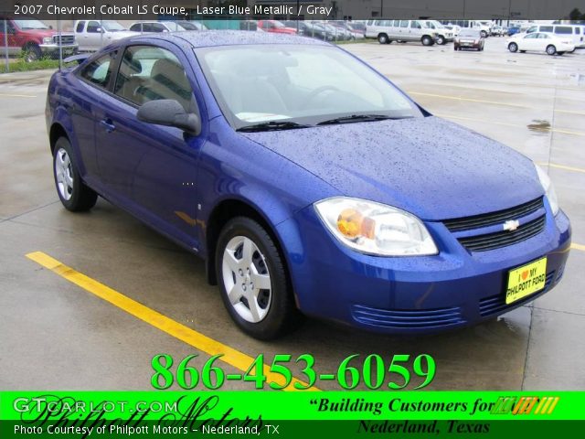 2007 Chevrolet Cobalt LS Coupe in Laser Blue Metallic
