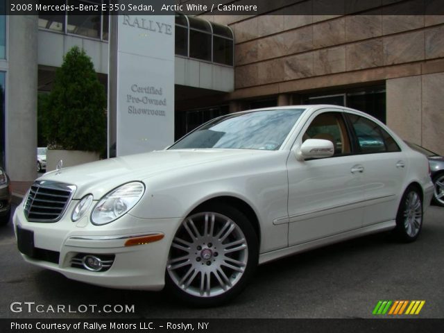 2008 Mercedes-Benz E 350 Sedan in Arctic White