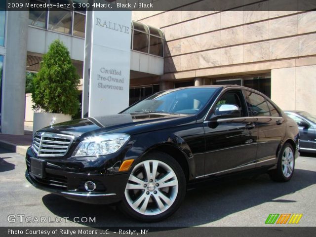 2009 Mercedes-Benz C 300 4Matic in Black