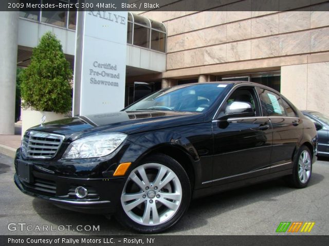 2009 Mercedes-Benz C 300 4Matic in Black