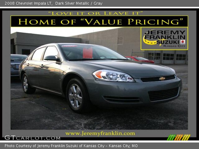2008 Chevrolet Impala LT in Dark Silver Metallic