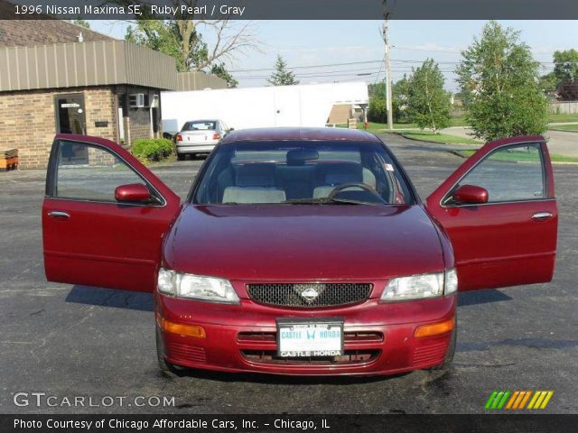 1996 Nissan Maxima SE in Ruby Pearl