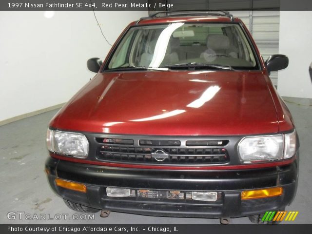 1997 Nissan Pathfinder SE 4x4 in Red Pearl Metallic