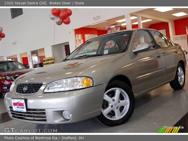 2002 Nissan Sentra GXE in Molten Silver