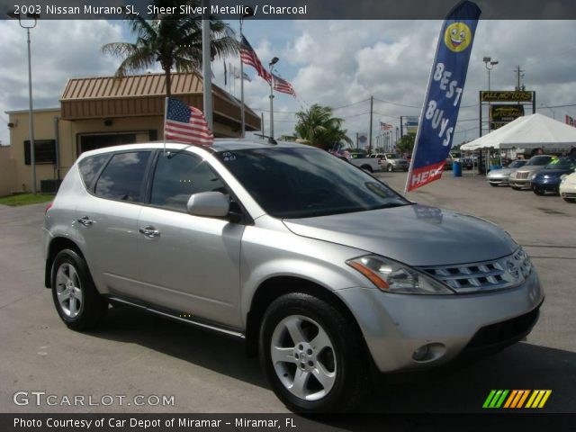 2003 Nissan Murano SL in Sheer Silver Metallic