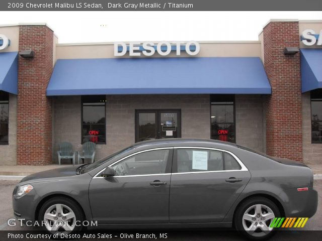2009 Chevrolet Malibu LS Sedan in Dark Gray Metallic