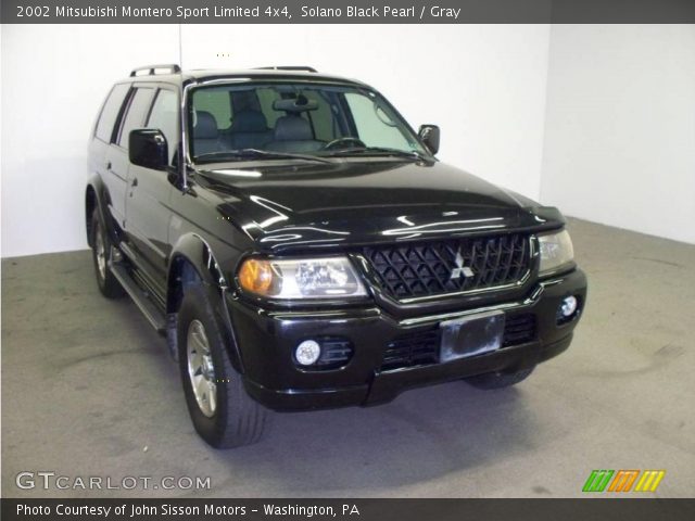2002 Mitsubishi Montero Sport Limited 4x4 in Solano Black Pearl