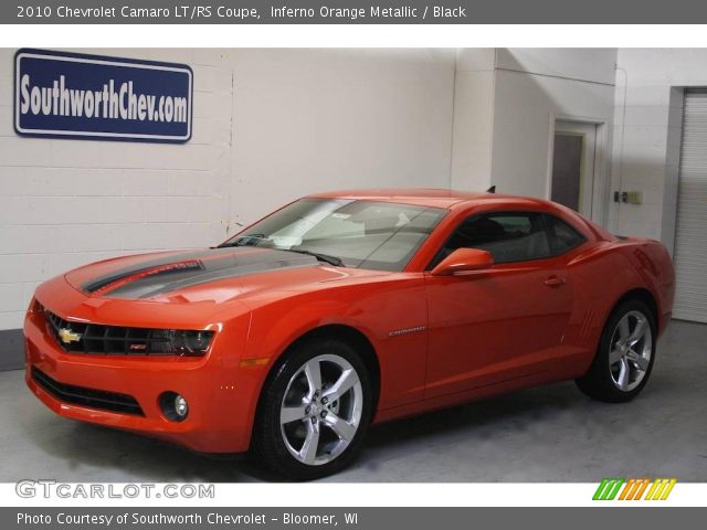 2010 Chevrolet Camaro LT/RS Coupe in Inferno Orange Metallic