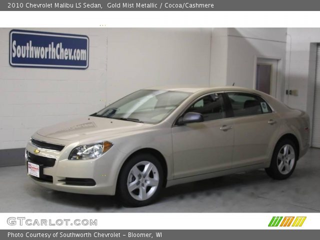 2010 Chevrolet Malibu LS Sedan in Gold Mist Metallic