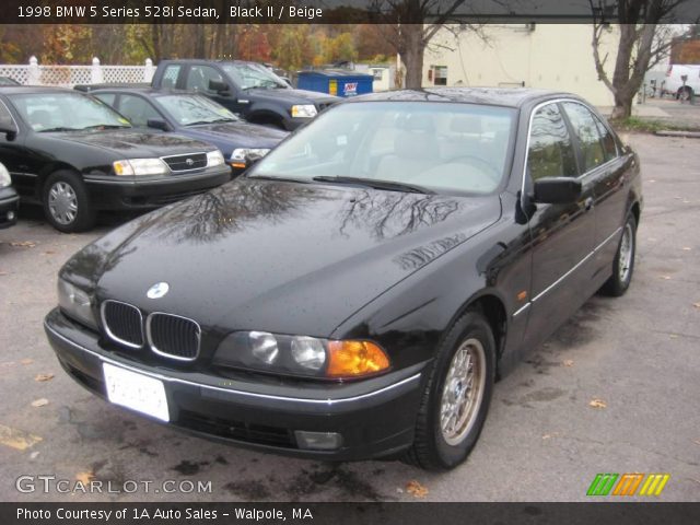 1998 BMW 5 Series 528i Sedan in Black II