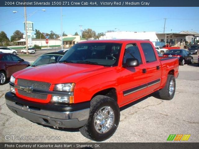 2004 Chevrolet Silverado 1500 Z71 Crew Cab 4x4 in Victory Red