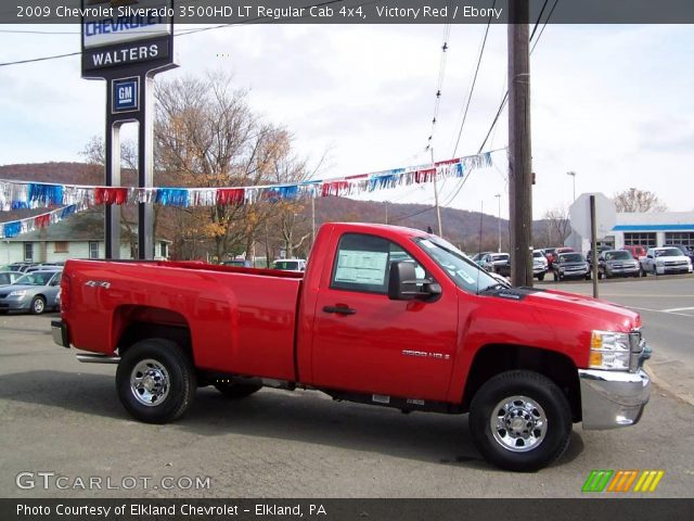 2009 Chevrolet Silverado 3500HD LT Regular Cab 4x4 in Victory Red