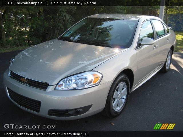 2010 Chevrolet Impala LT in Gold Mist Metallic