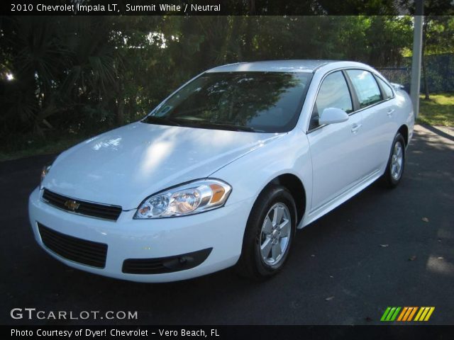 2010 Chevrolet Impala LT in Summit White
