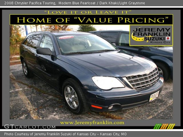 2008 Chrysler Pacifica Touring in Modern Blue Pearlcoat