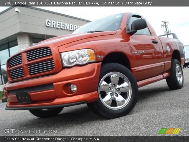 2005 Dodge Ram 1500 SLT Daytona Regular Cab 4x4 in Go ManGo!