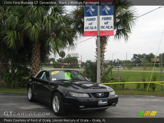 2000 Ford Mustang GT Convertible in Black