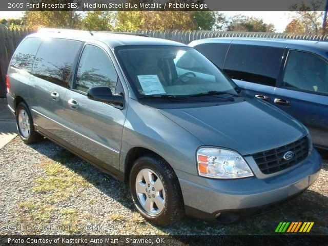 2005 Ford Freestar SES in Medium Steel Blue Metallic