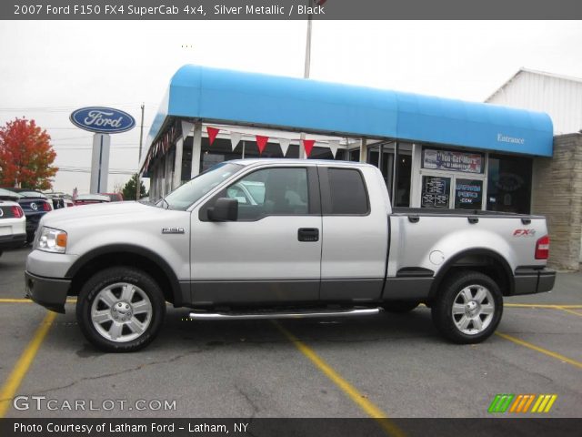 2007 Ford F150 FX4 SuperCab 4x4 in Silver Metallic