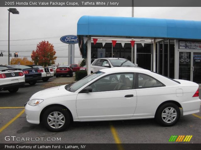 2005 Honda Civic Value Package Coupe in Taffeta White