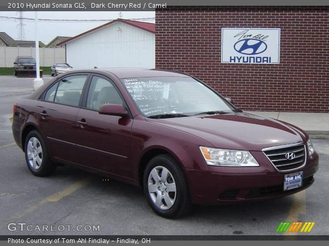 2010 Hyundai Sonata GLS in Dark Cherry Red