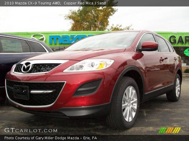 2010 Mazda CX-9 Touring AWD in Copper Red Mica