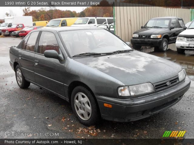 1993 Infiniti G 20 Sedan in Black Emerald Pearl