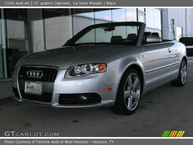 2009 Audi A4 2.0T quattro Cabriolet in Ice Silver Metallic