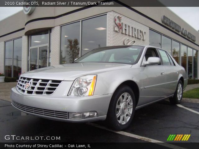 2010 Cadillac DTS  in Radiant Silver