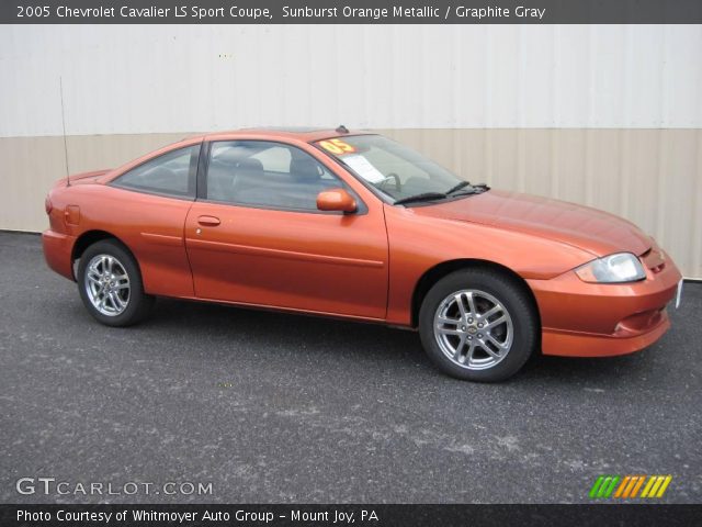 2005 Chevrolet Cavalier LS Sport Coupe in Sunburst Orange Metallic