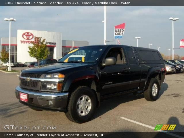 2004 Chevrolet Colorado Extended Cab 4x4 in Black