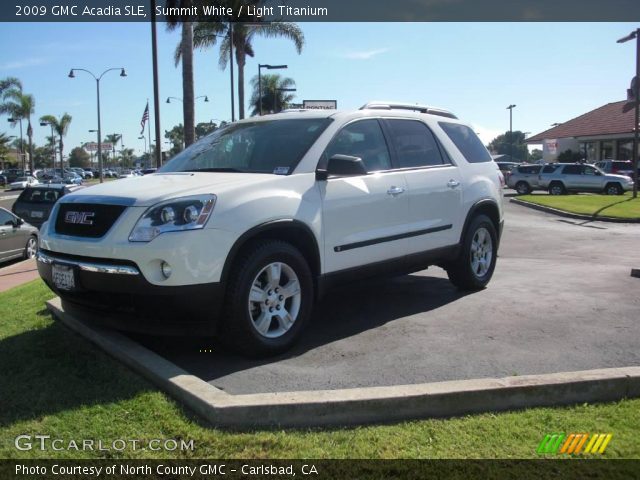 2009 GMC Acadia SLE in Summit White