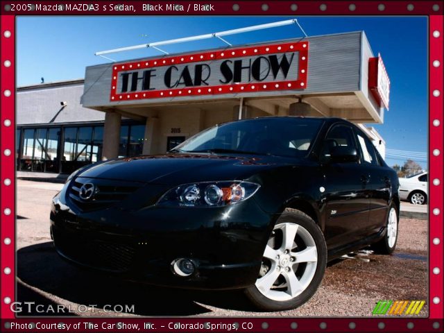 2005 Mazda MAZDA3 s Sedan in Black Mica