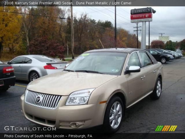 2008 Mercury Sable Premier AWD Sedan in Dune Pearl Metallic