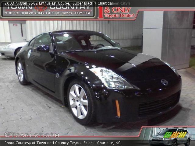 2003 Nissan 350Z Enthusiast Coupe in Super Black