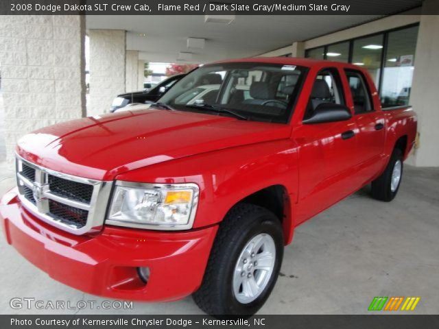 2008 Dodge Dakota SLT Crew Cab in Flame Red