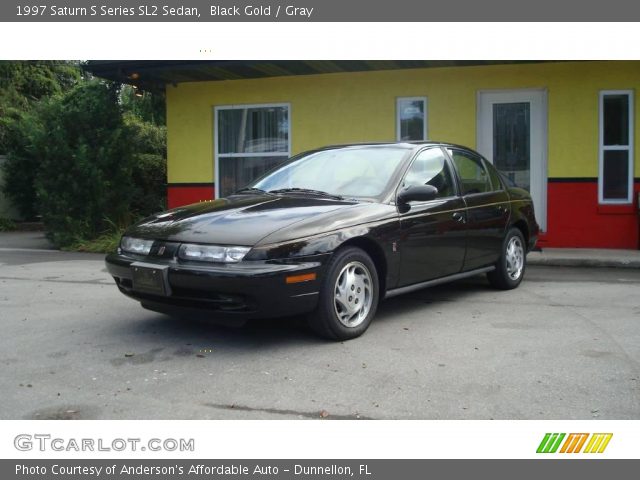 1997 Saturn S Series SL2 Sedan in Black Gold