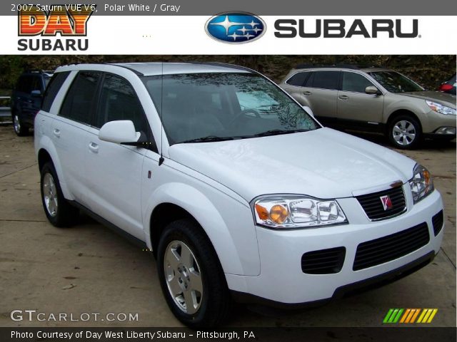 2007 Saturn VUE V6 in Polar White