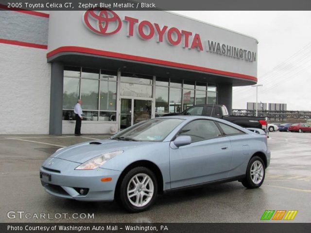 2005 Toyota Celica GT in Zephyr Blue Metallic