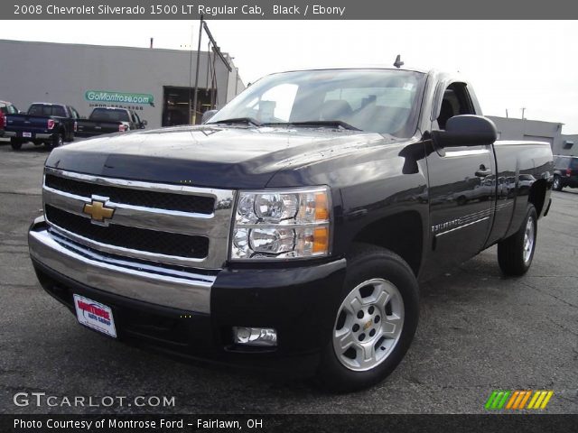 2008 Chevrolet Silverado 1500 LT Regular Cab in Black