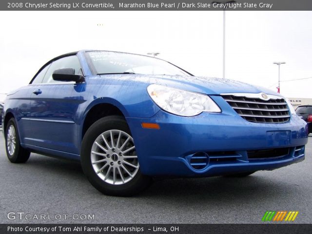 2008 Chrysler Sebring LX Convertible in Marathon Blue Pearl