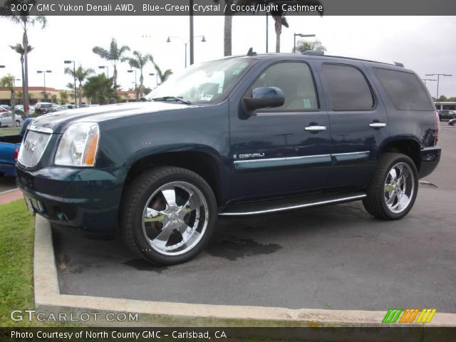 2007 GMC Yukon Denali AWD in Blue-Green Crystal