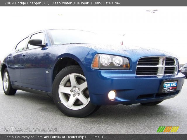 2009 Dodge Charger SXT in Deep Water Blue Pearl