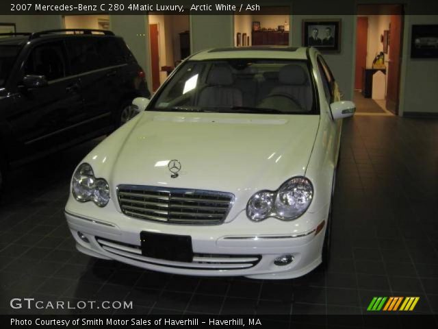 2007 Mercedes-Benz C 280 4Matic Luxury in Arctic White