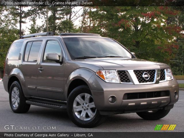 2006 Nissan Pathfinder LE in Granite Metallic