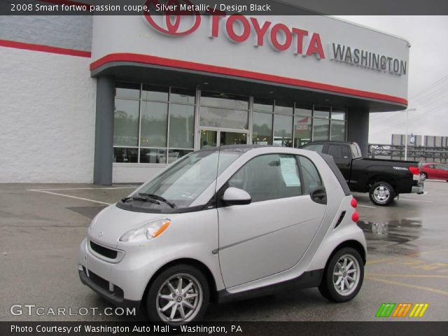 2008 Smart fortwo passion coupe in Silver Metallic