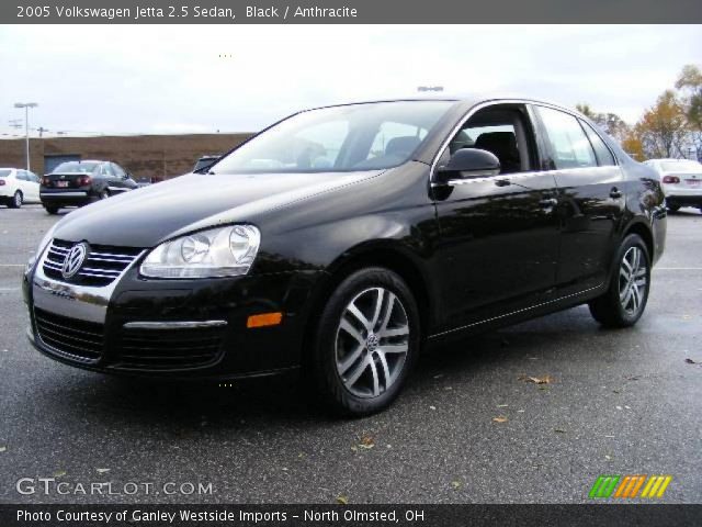 2005 Volkswagen Jetta 2.5 Sedan in Black