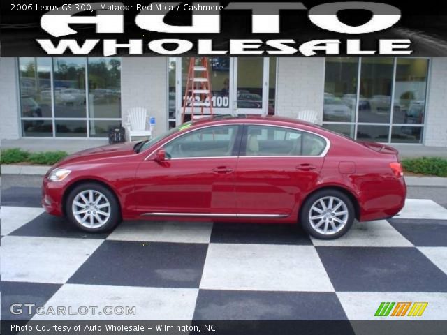 2006 Lexus GS 300 in Matador Red Mica