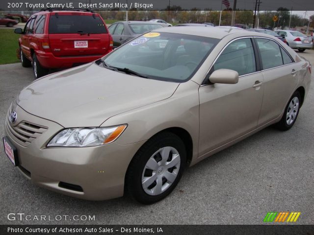 2007 Toyota Camry LE in Desert Sand Mica