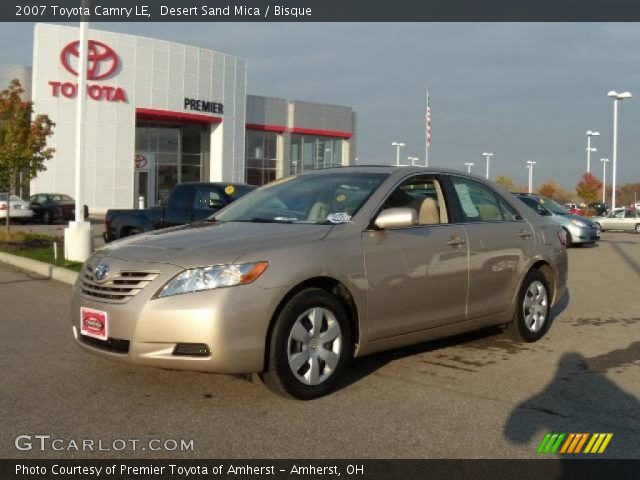 2007 Toyota Camry LE in Desert Sand Mica
